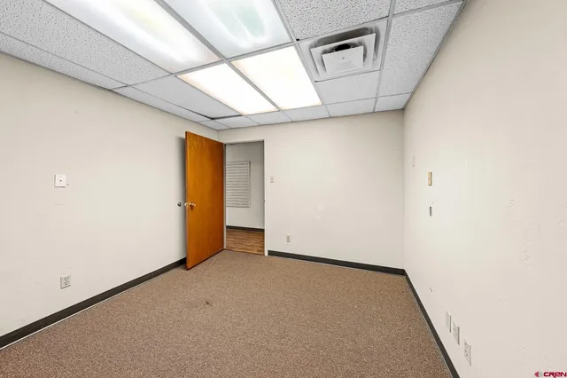 a view of empty room