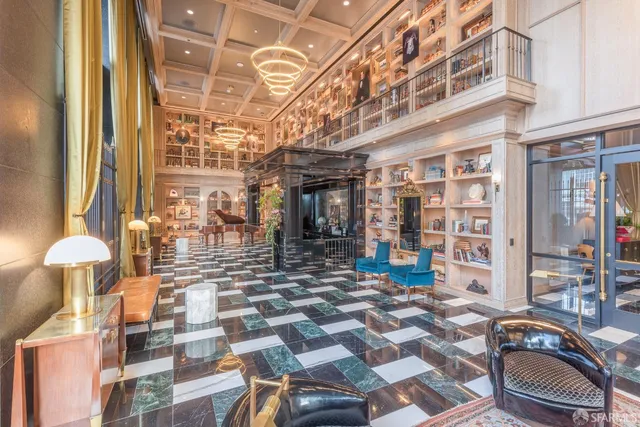 an outdoor space with patio