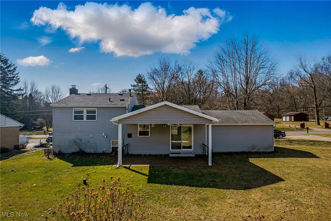 803 Renninger Road Akron, OH 44319 - Photo 37 of 44 Back of house featuring a covered patio.
