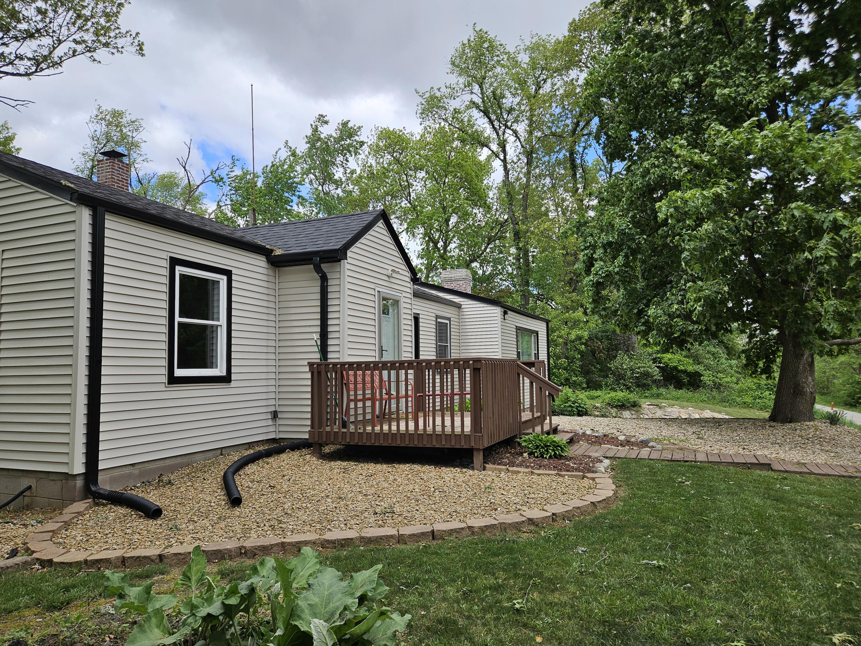 16335 County Line Road Hebron, IN 46341 - Photo 8 of 29 a view of backyard of a house