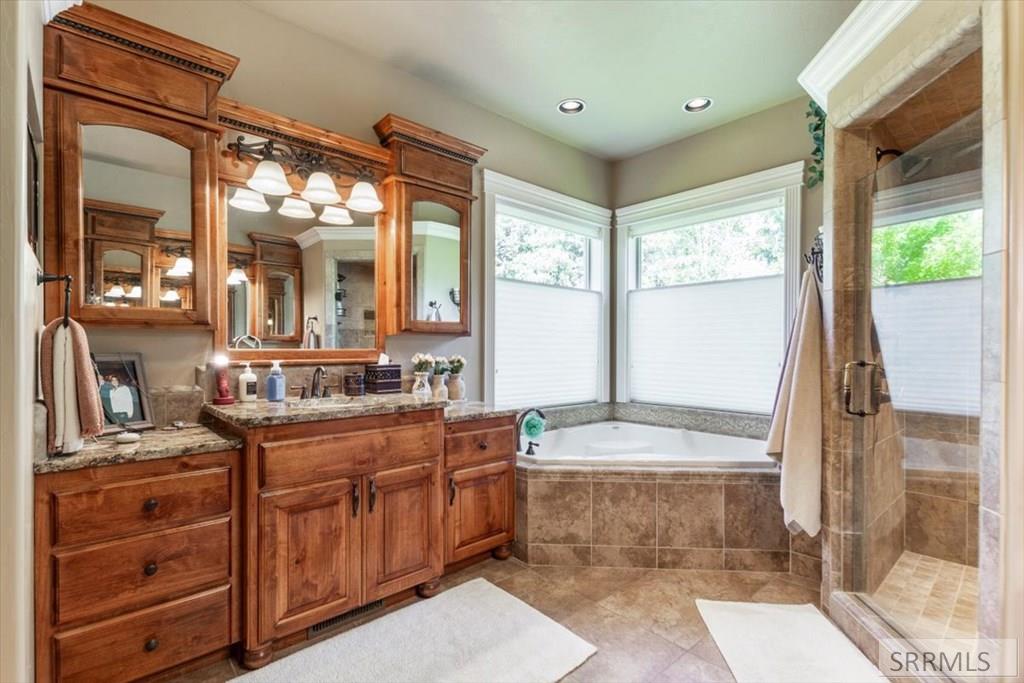 327 Talon Drive Rexburg, ID 83440 - Photo 21 of 45 Ensuite Bath-Jetted Tub, Separate Large Shower