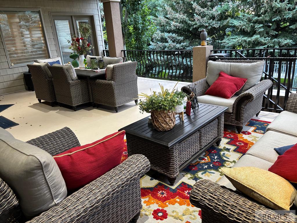 327 Talon Drive Rexburg, ID 83440 - Photo 35 of 45 Stairway to Backyard from Covered Deck