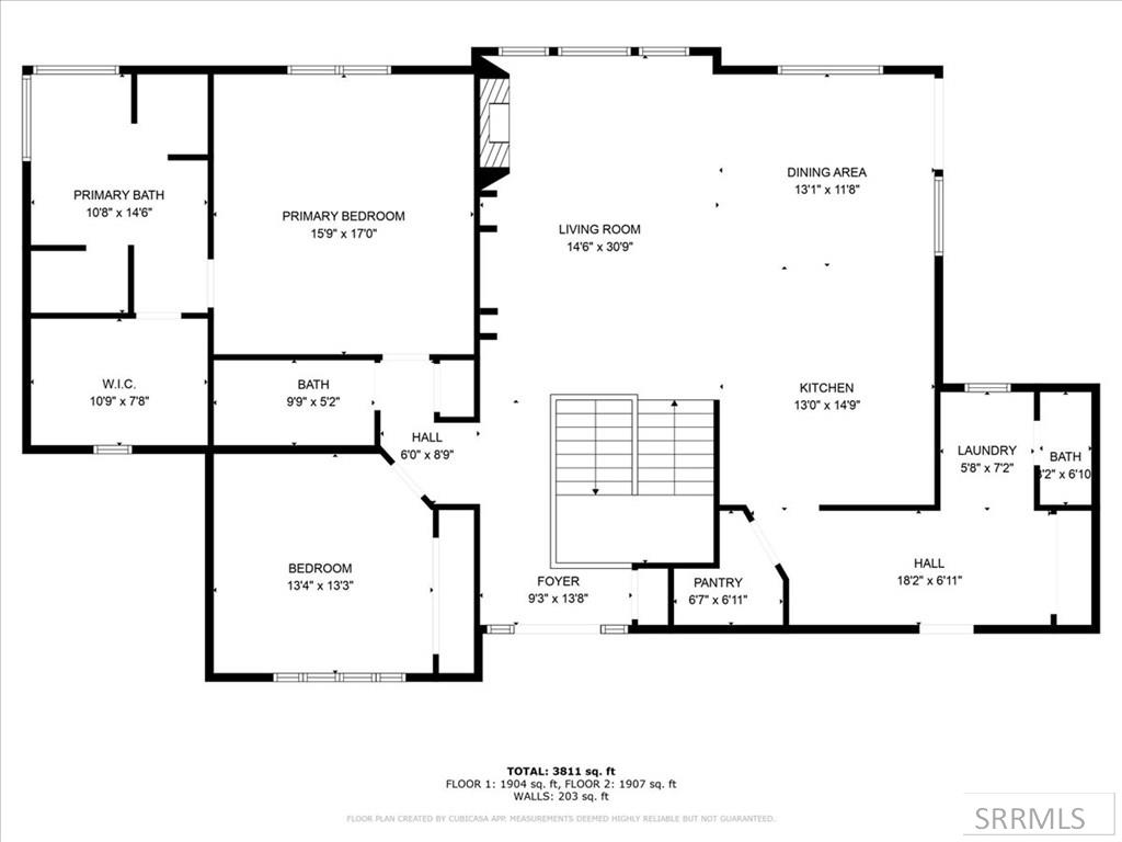 327 Talon Drive Rexburg, ID 83440 - Photo 45 of 45 Main Level Floor Plan