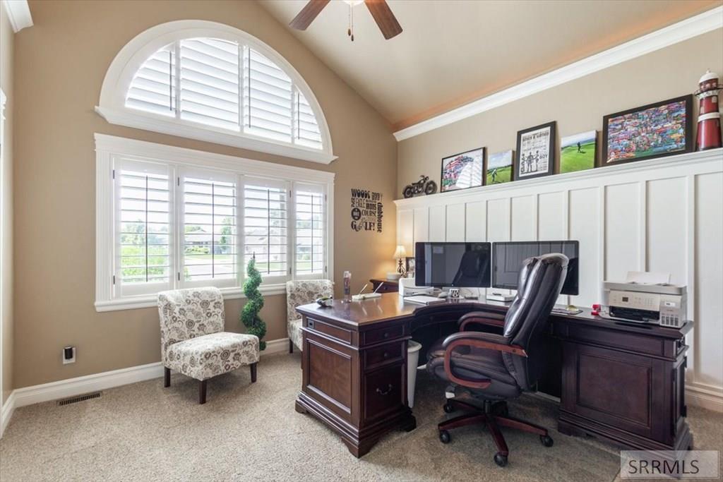 327 Talon Drive Rexburg, ID 83440 - Photo 8 of 45 Vaulted Ceiling Den/Bedroom #1