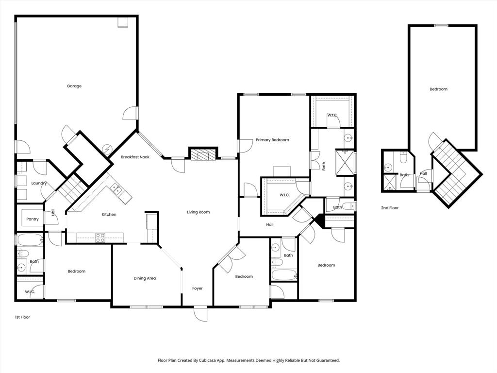 1177 Ronald Road Glen Rose, TX 76043 - Photo 30 of 30 a picture of floor plan