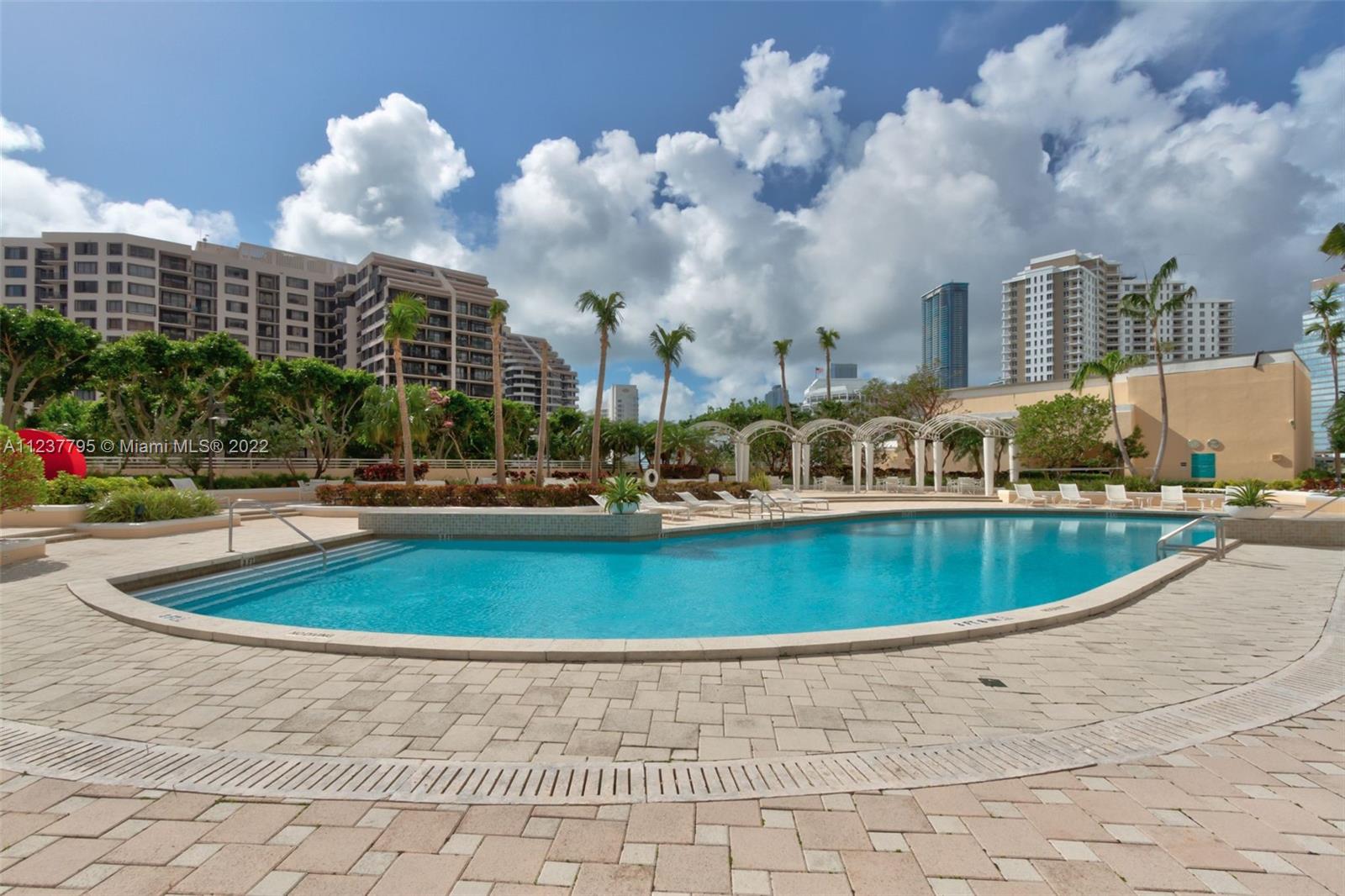 888 Brickell Key Drive, Unit PH2802 Miami, FL 33131 - Photo 46 of 47 a view of swimming pool is middle in the city