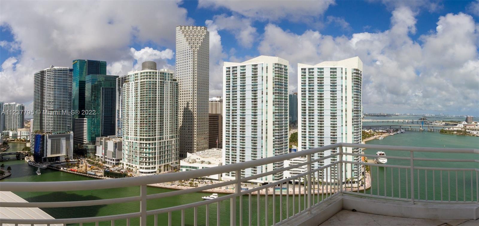 888 Brickell Key Drive, Unit PH2802 Miami, FL 33131 - Photo 47 of 47 a view of a city with tall buildings