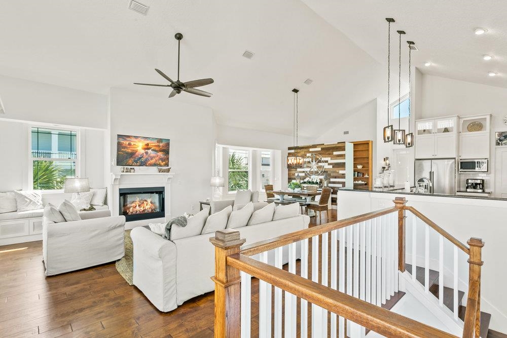 5467 Atlantic View St. Augustine, FL 32080 - Photo 24 of 42 a view of a living room and dining room