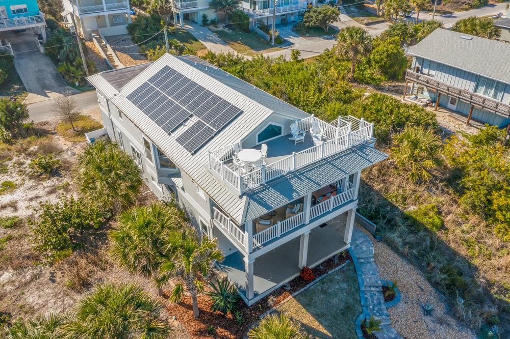 5467 Atlantic View St. Augustine, FL 32080 - Photo 39 of 42 a view of a house with a yard