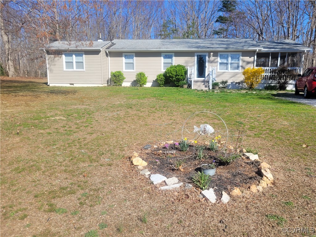 1685 Horseshoe Bend Road Keysville, VA 23947 - Photo 2 of 11 a view of a house with garden