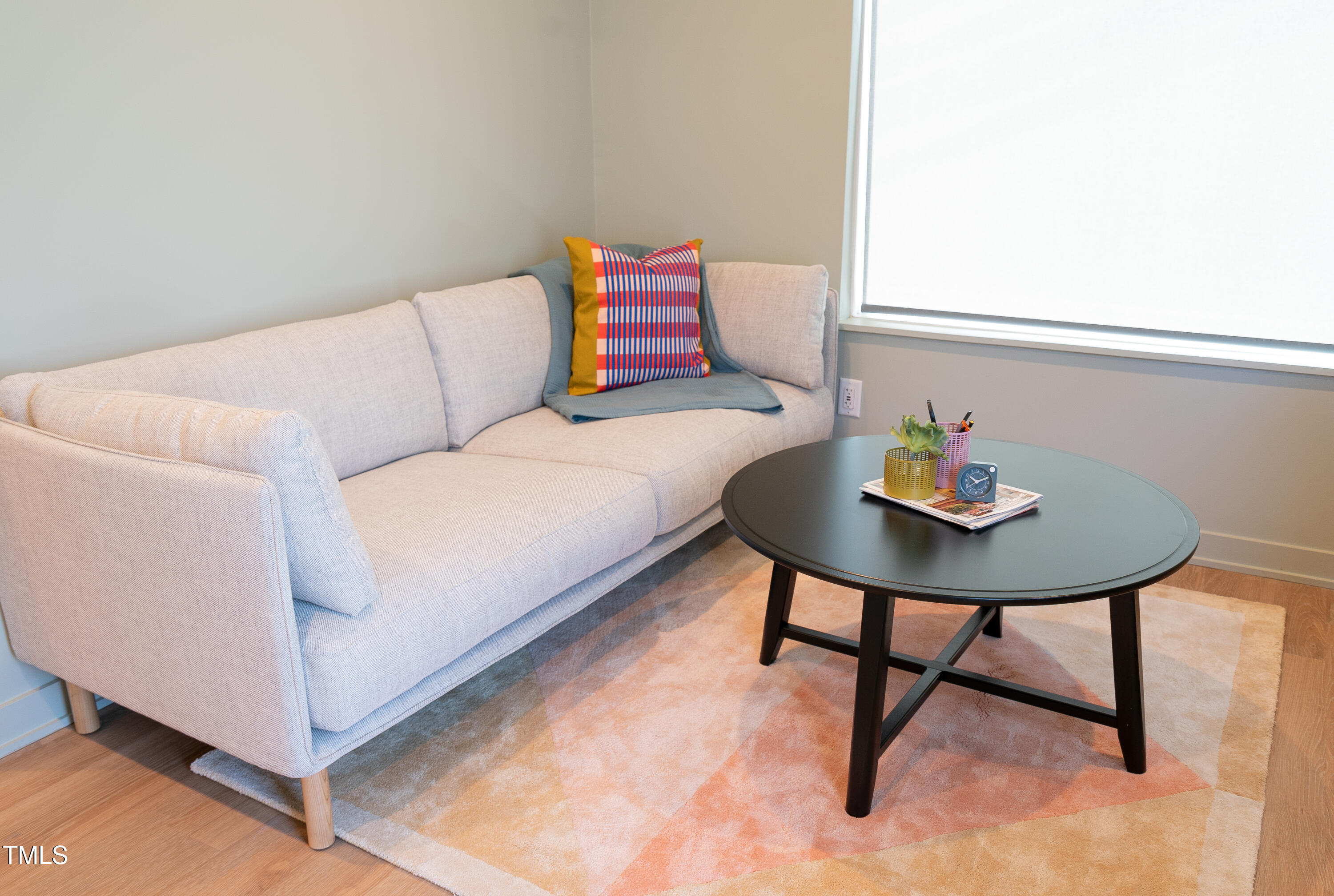 901 East Edenton Street, Unit 1 Raleigh, NC 27601 - Photo 5 of 17 a living room with a couch and dining table