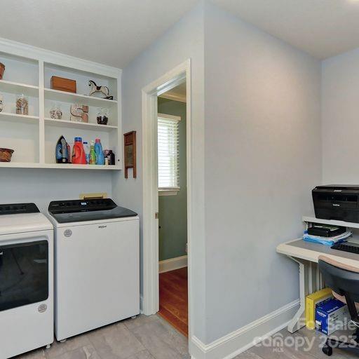 900 Woodland Forest Road Marvin, NC 28173 - Photo 17 of 36 a kitchen with stainless steel appliances a stove and a refrigerator