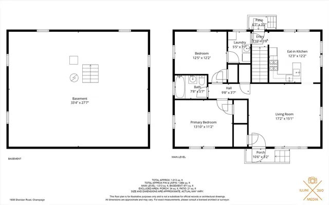 $189,900 | 1608 Sheridan Road, Champaign, IL 61821