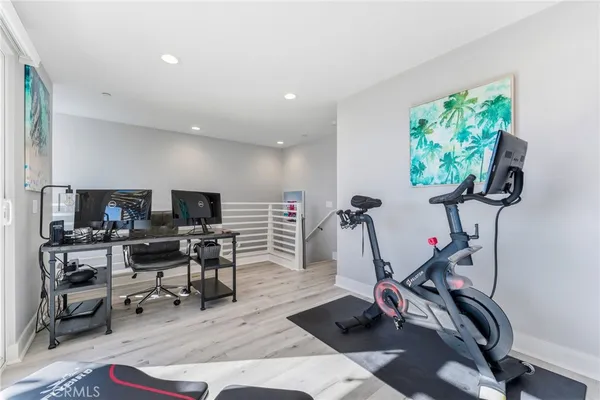 a view of a hallway with interior of the house