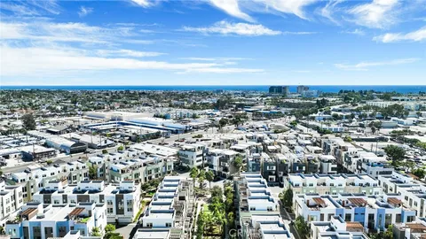 a view of a city that has tall buildings