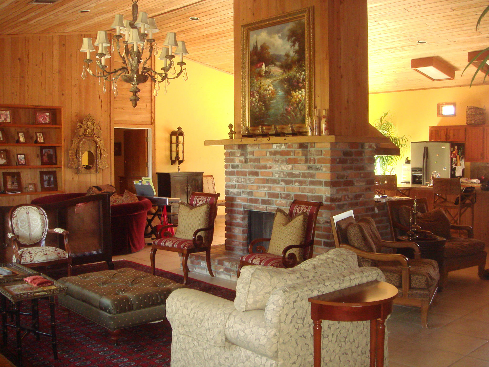 19655 118th Trail South, Unit FRNT Boca Raton, FL 33498 - Photo 2 of 31 a living room with fireplace furniture and a large window