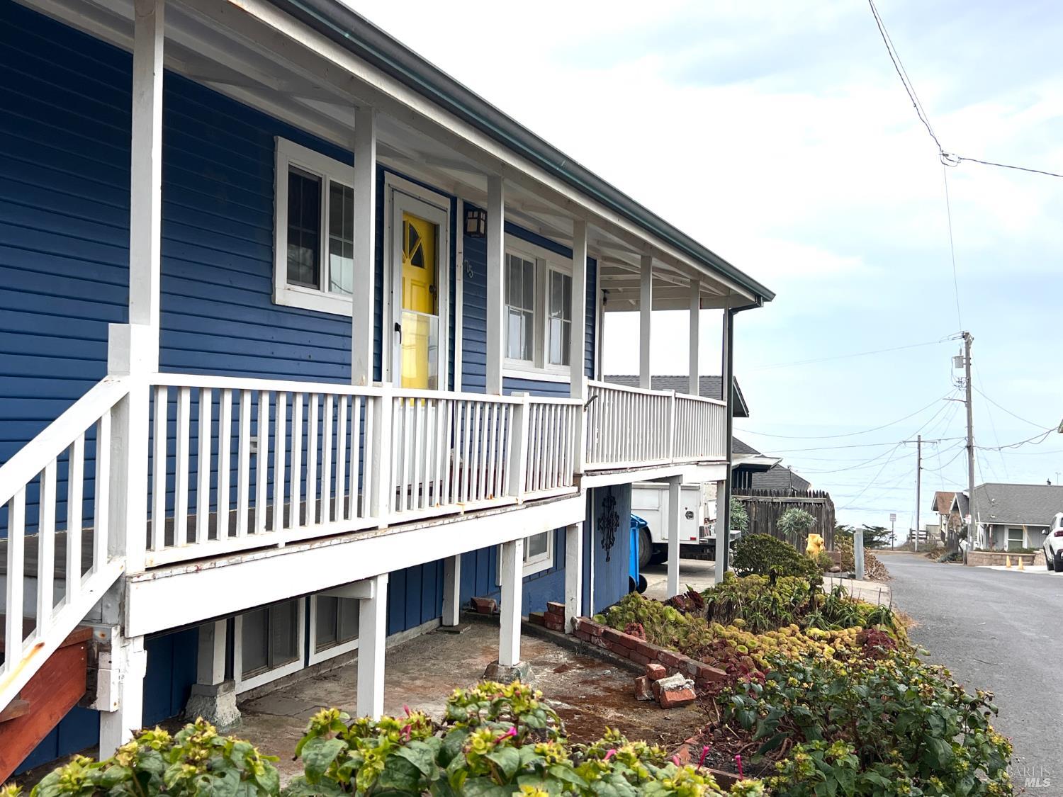 75 Ocean View Avenue Dillon Beach, CA 94929 - Photo 1 of 30 a view of a house with a deck