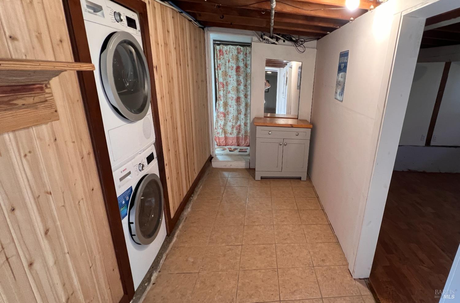 75 Ocean View Avenue Dillon Beach, CA 94929 - Photo 20 of 30 a view of a storage and utility room with washer and dryer