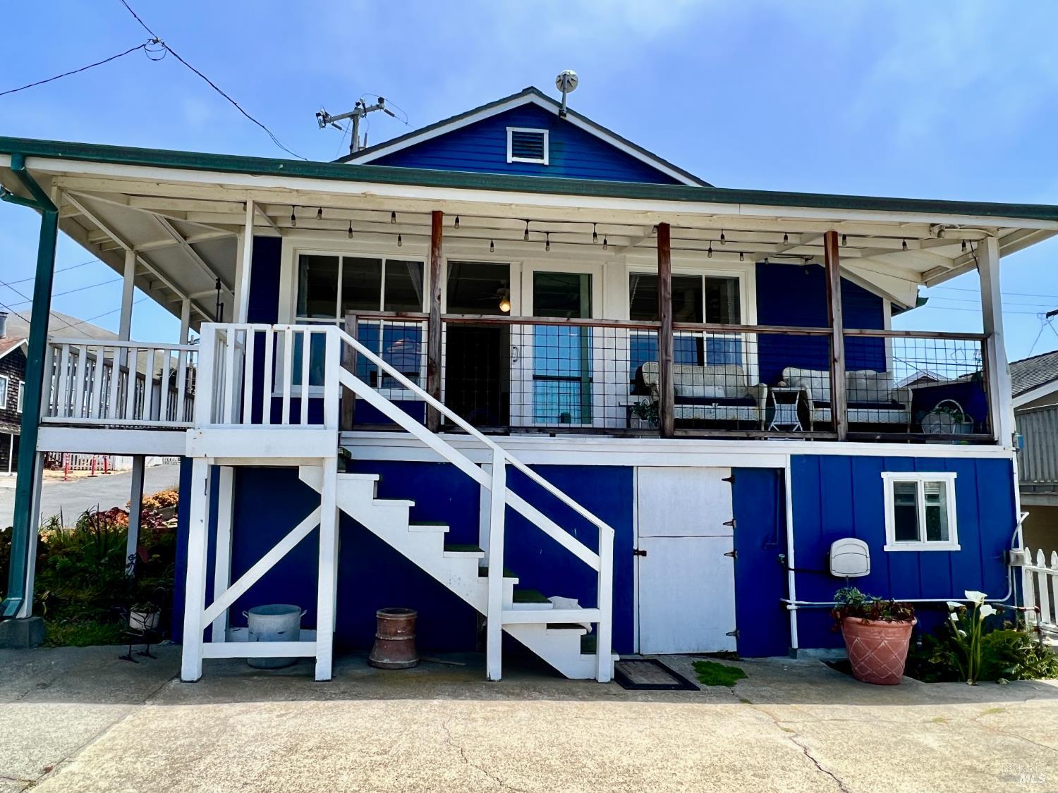 75 Ocean View Avenue Dillon Beach, CA 94929 - Photo 23 of 30 front view of a house with a balcony