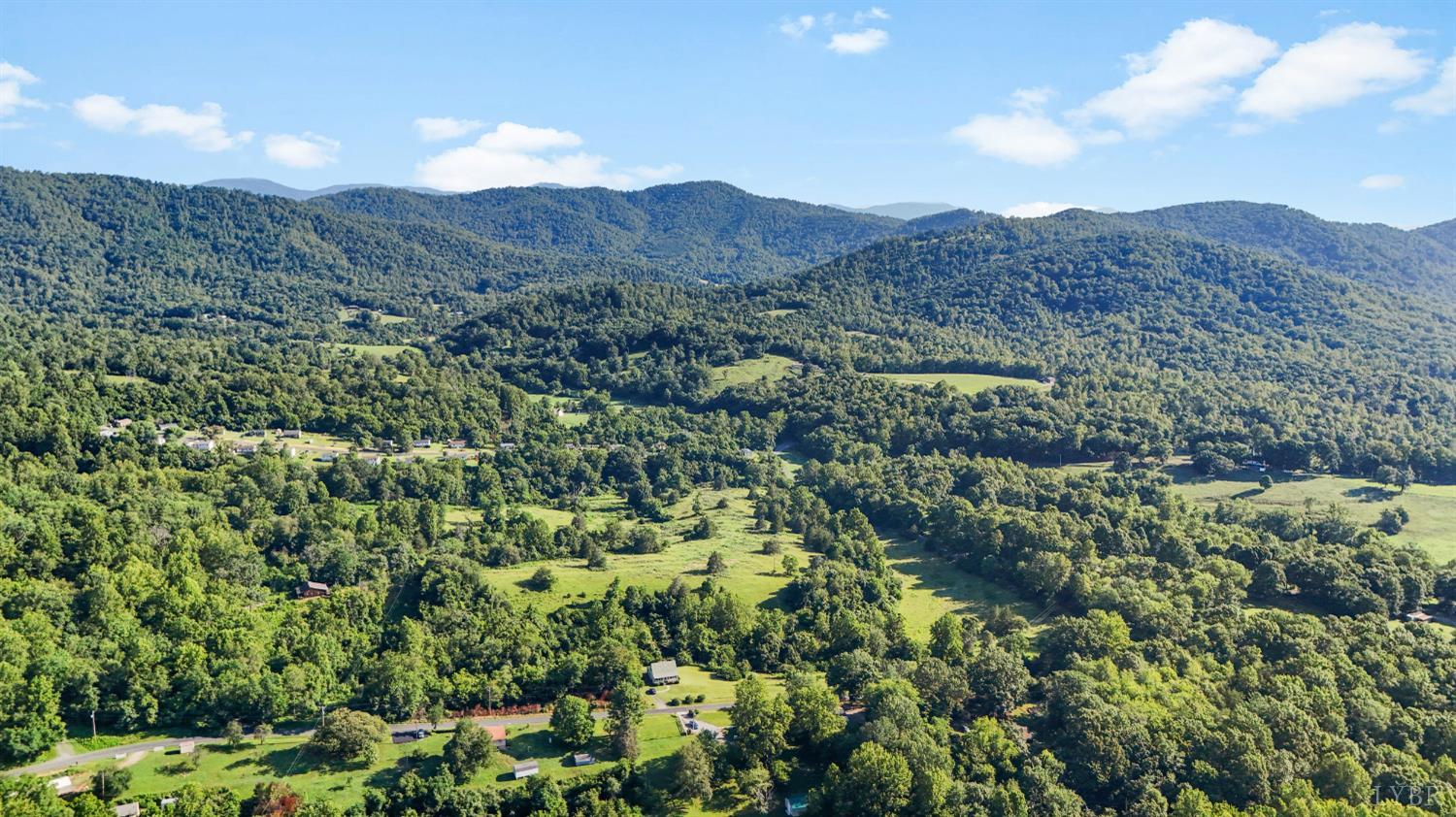 2294 High Peak Road Monroe, VA 24574 - Photo 48 of 53 a view of a lush green field with mountains in the background