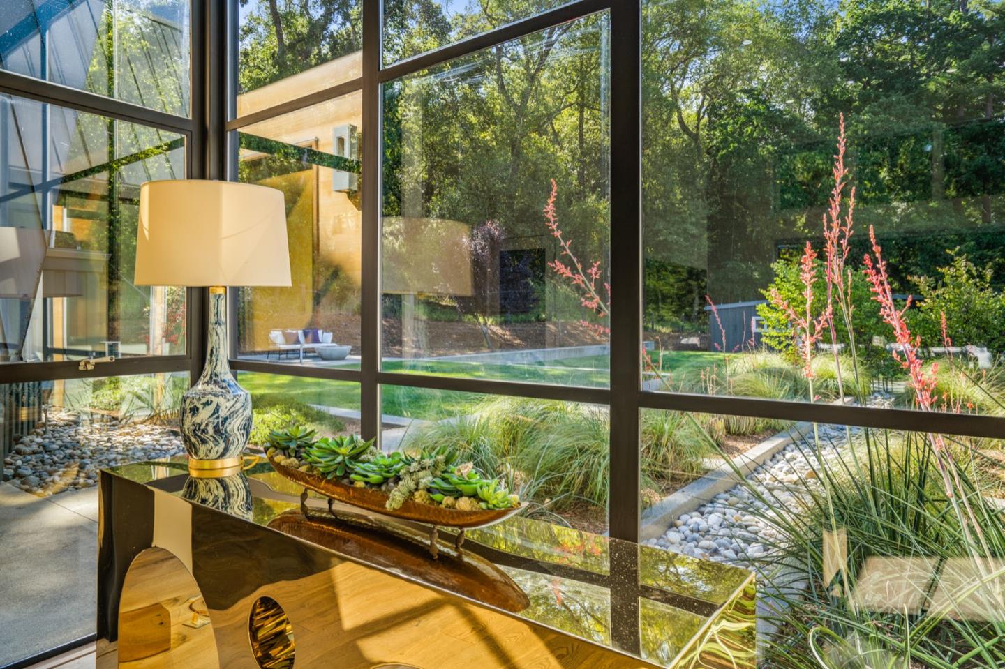 135 Willowbrook Drive Portola Valley, CA 94028 - Photo 22 of 50 a view of swimming pool from a balcony