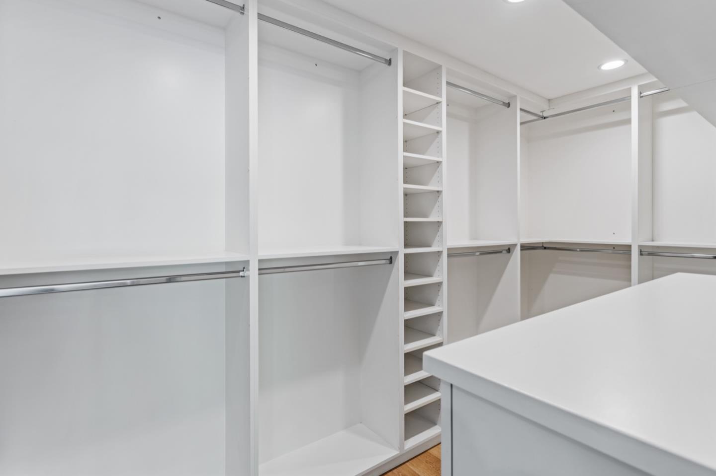 135 Willowbrook Drive Portola Valley, CA 94028 - Photo 28 of 50 a view of an empty walk in closet