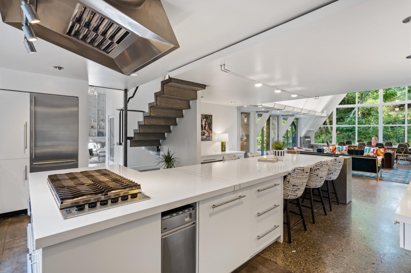 135 Willowbrook Drive Portola Valley, CA 94028 - Photo 47 of 50 a kitchen with a stove and a sink