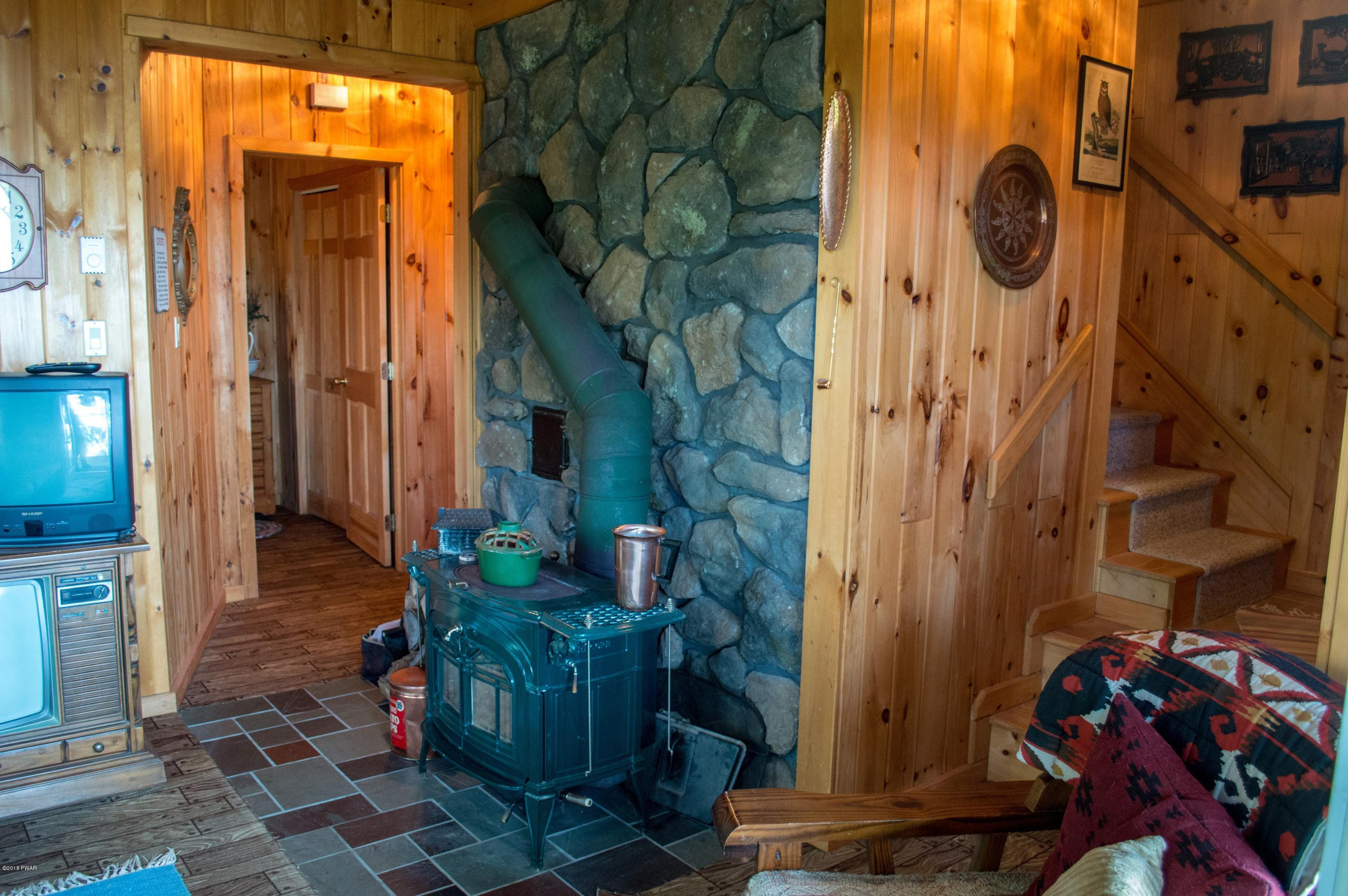 121 Terrace Road Tafton, PA 18464 - Photo 28 of 38 Woodstove in Family Room
