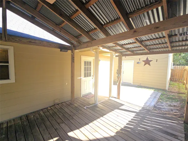 a view of a backyard of a house