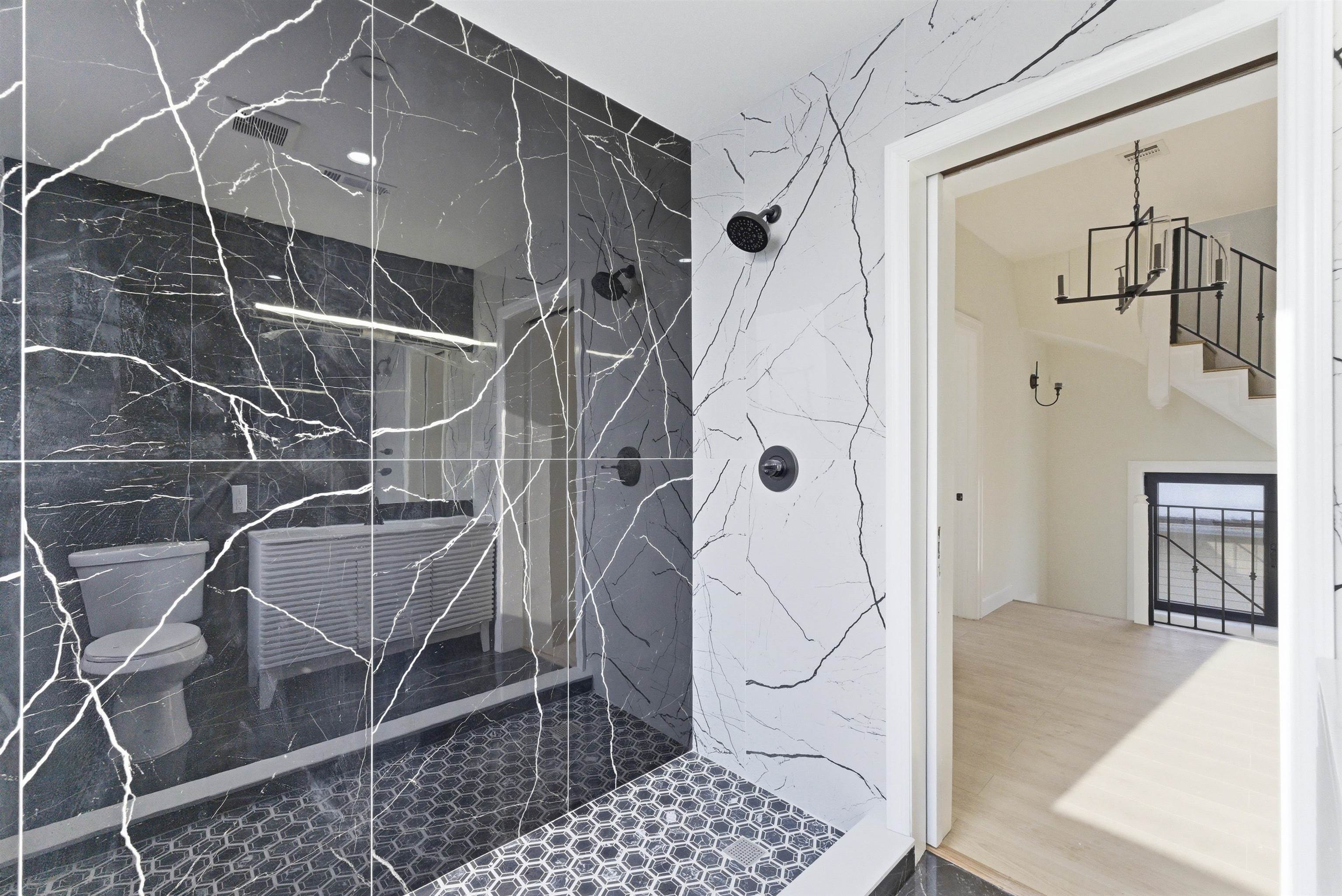 703 3rd Street Secaucus, NJ 07094 - Photo 20 of 49 a bathroom with a shower