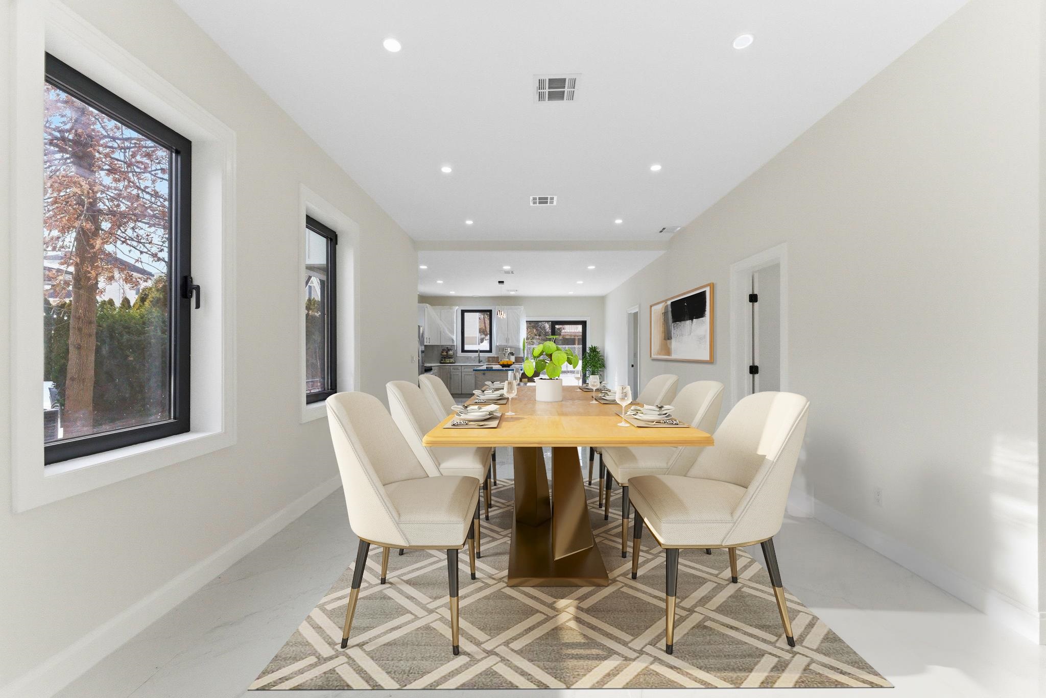 703 3rd Street Secaucus, NJ 07094 - Photo 7 of 49 a view of a dining room with furniture