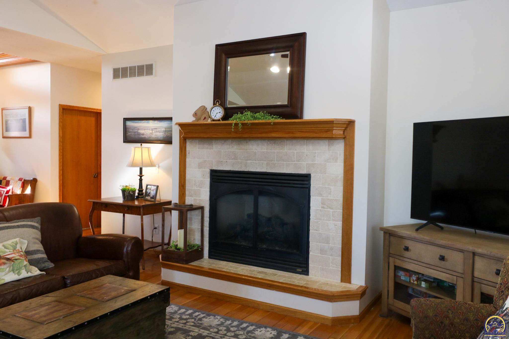 2334 Rd P Emporia, KS 66801 - Photo 13 of 93 living room fireplace