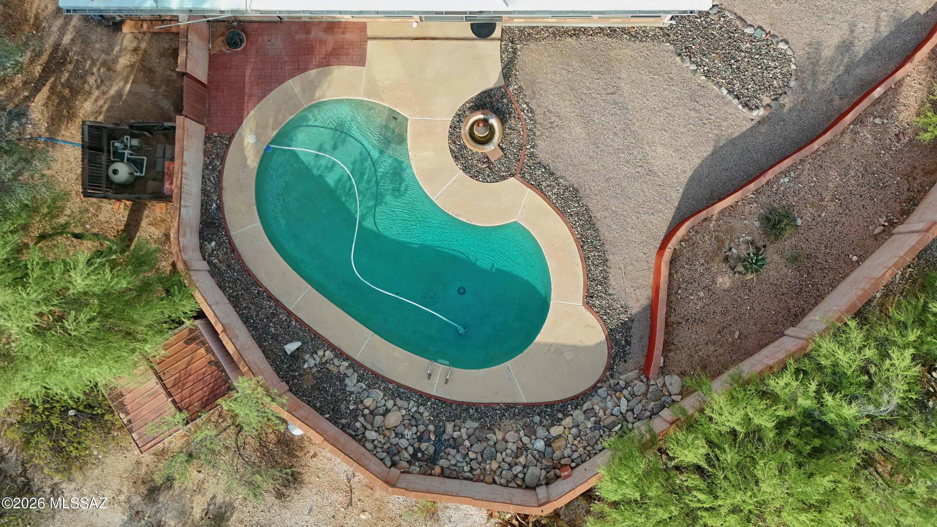 5702 North Water Line Road Tucson, AZ 85704 - Photo 20 of 40 View from above