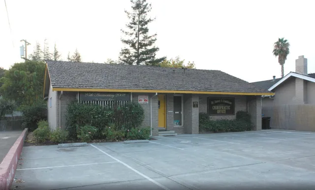 a house view with a outdoor space