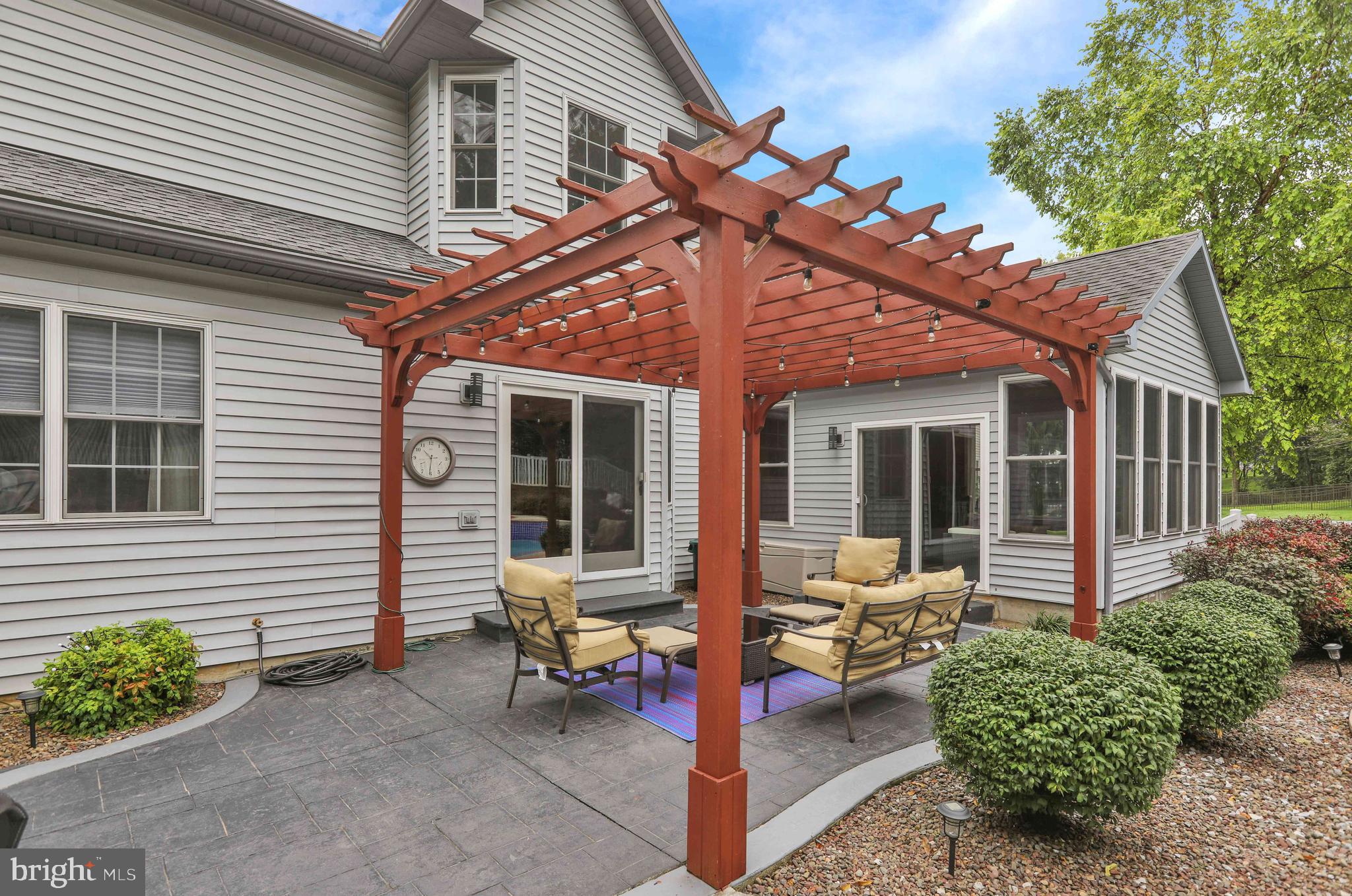 4189 Hill Terrace Drive Sinking Spring, PA 19608 - Photo 16 of 75 Patio w Pergola