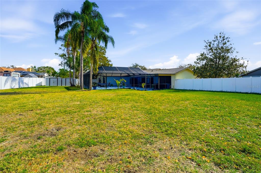 23209 Blue Ridge Place Land O' Lakes, FL 34639 - Photo 33 of 54 a view of a swimming pool with an outdoor space and seating area