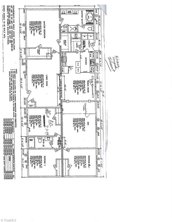 2311 West Chrisco Road Seagrove, NC 27341 - Photo 3 of 3 Modular Floor Plan