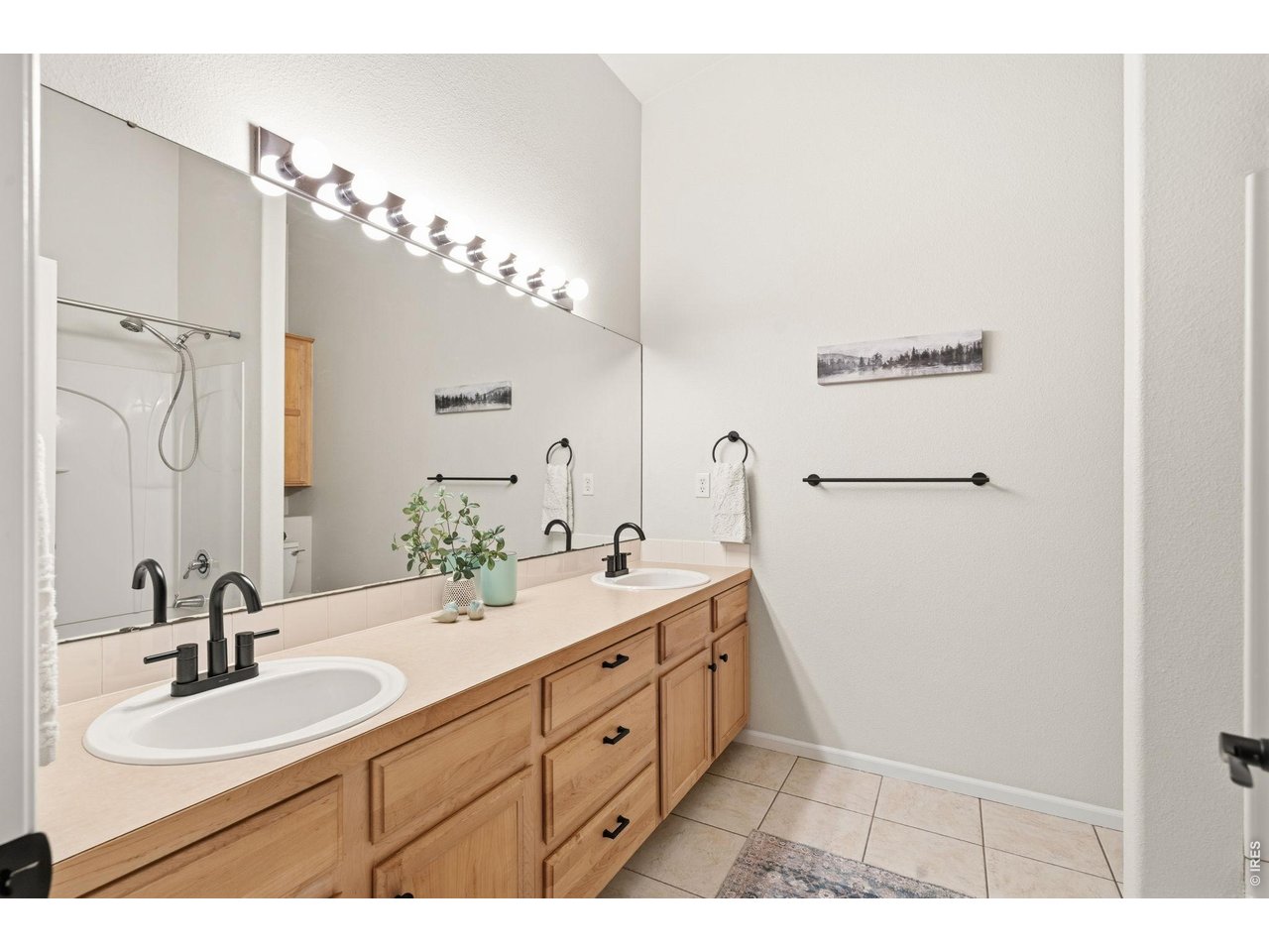 1221 East Prospect Road, Unit 3 Fort Collins, CO 80525 - Photo 24 of 37 Primary bath has dual sinks and look at all of the counter space.