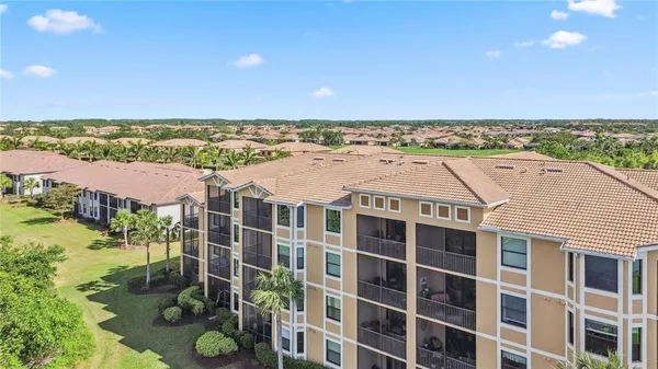 a view of a city with tall buildings