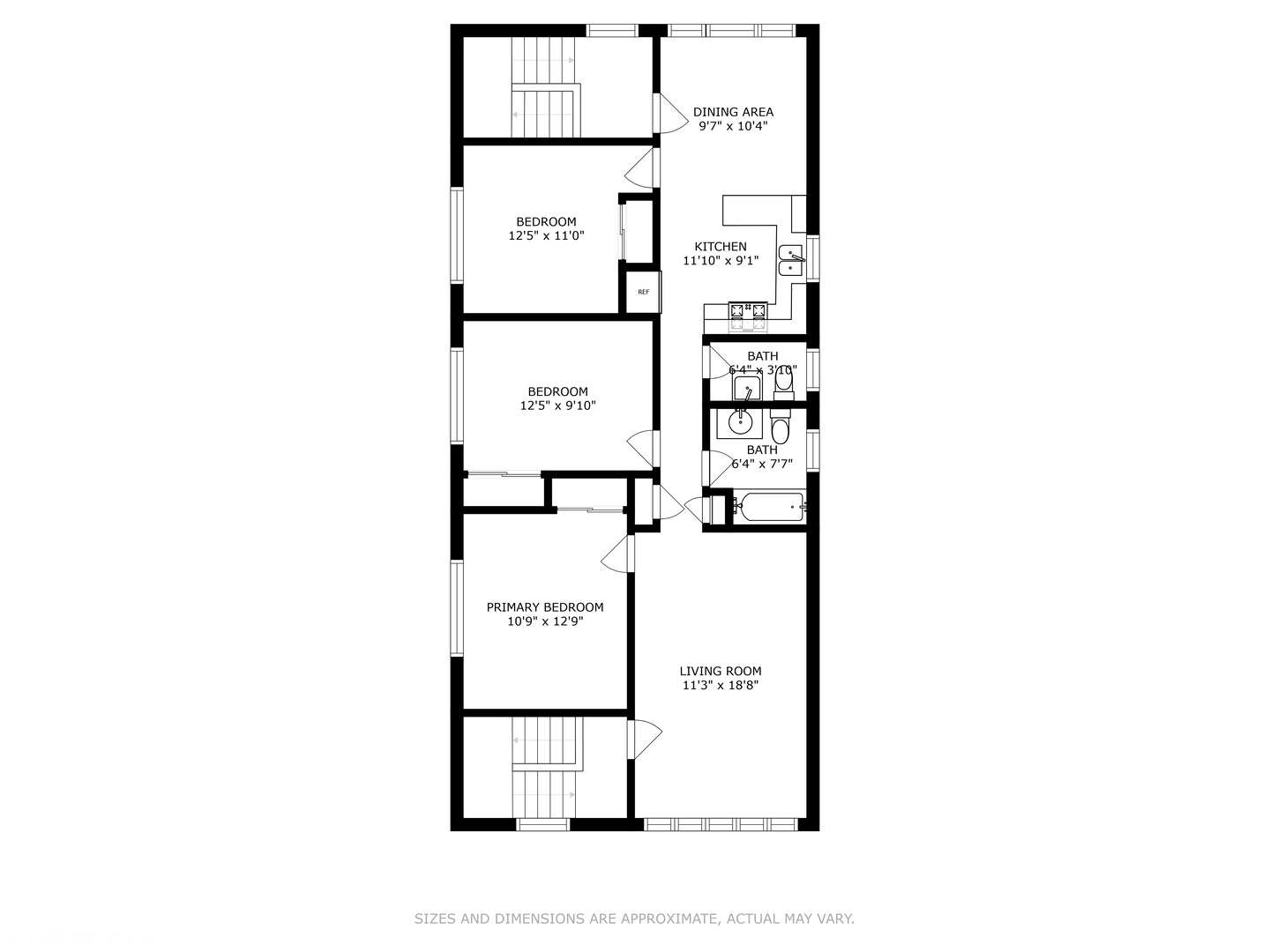 Undisclosed Address Chicago, IL 60641 - Photo 17 of 19 a picture of a bench in front of door