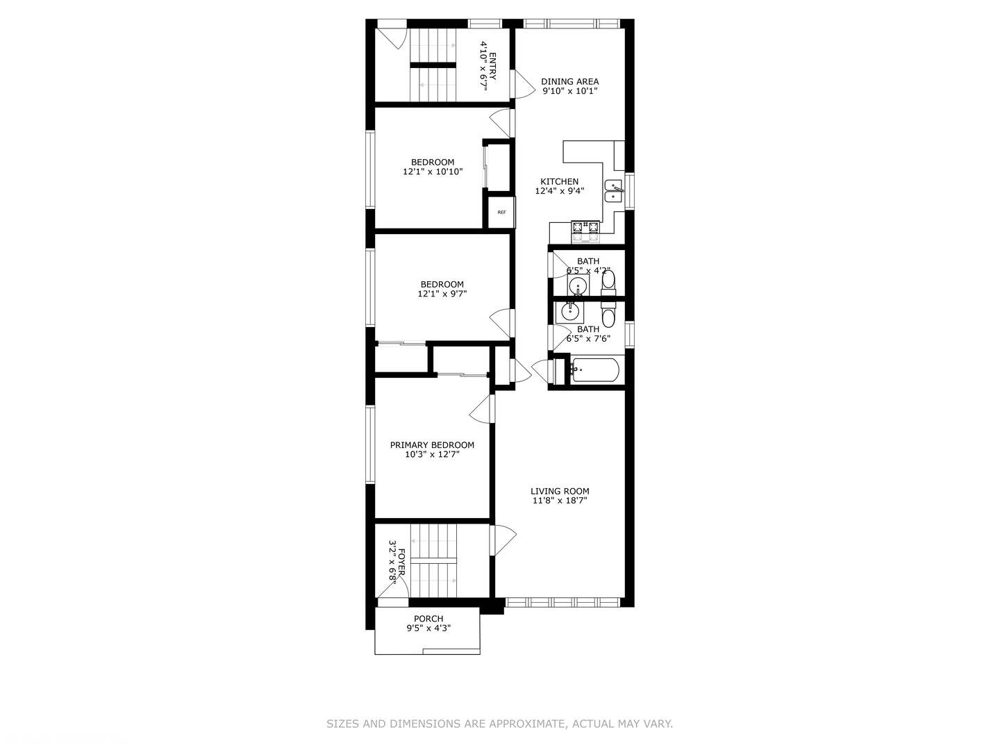 Undisclosed Address Chicago, IL 60641 - Photo 18 of 19 a picture of a bench in front of door