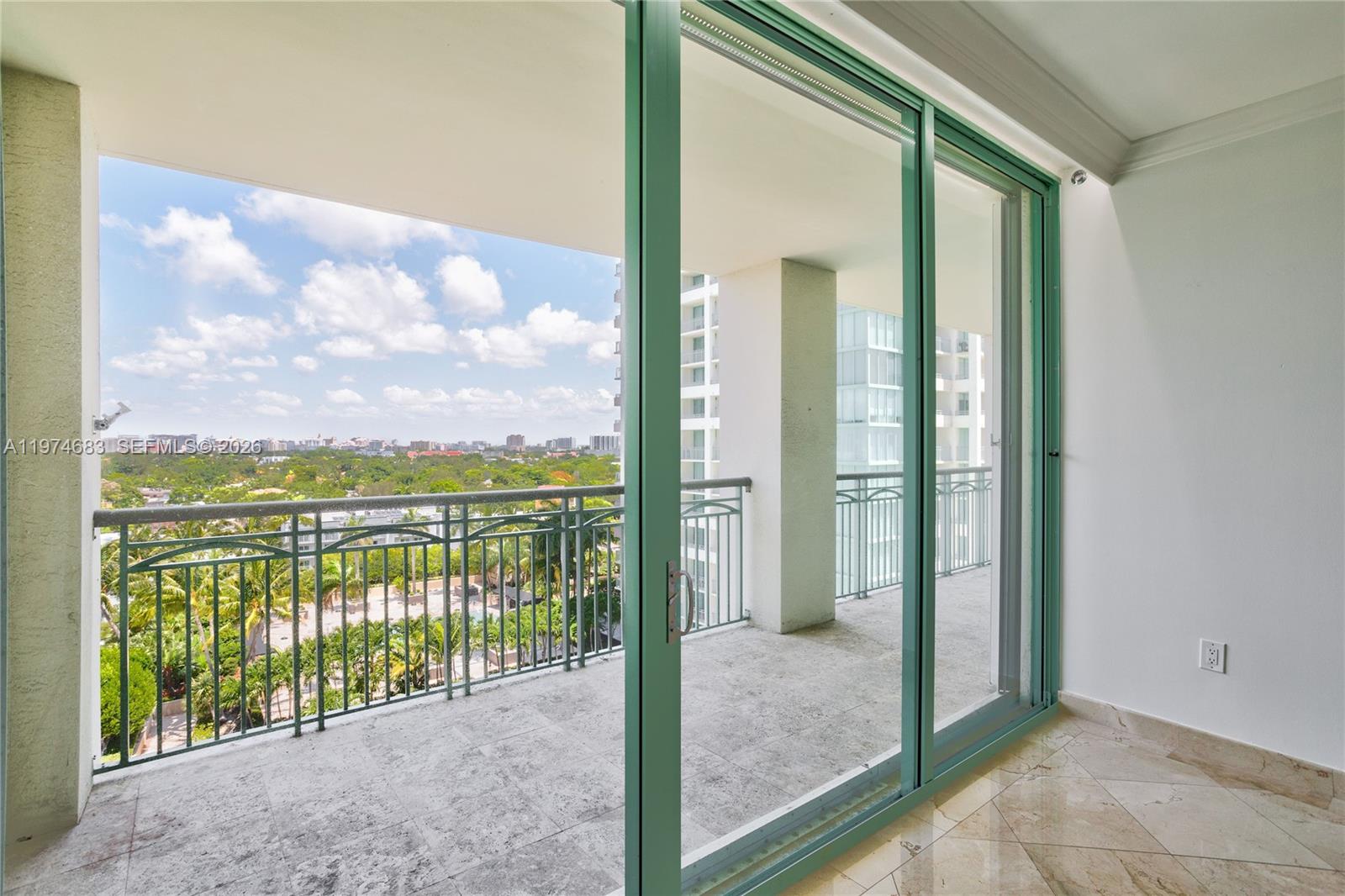3400 Southwest 27th Avenue, Unit 906 Miami, FL 33133 - Photo 21 of 35 a view of a balcony