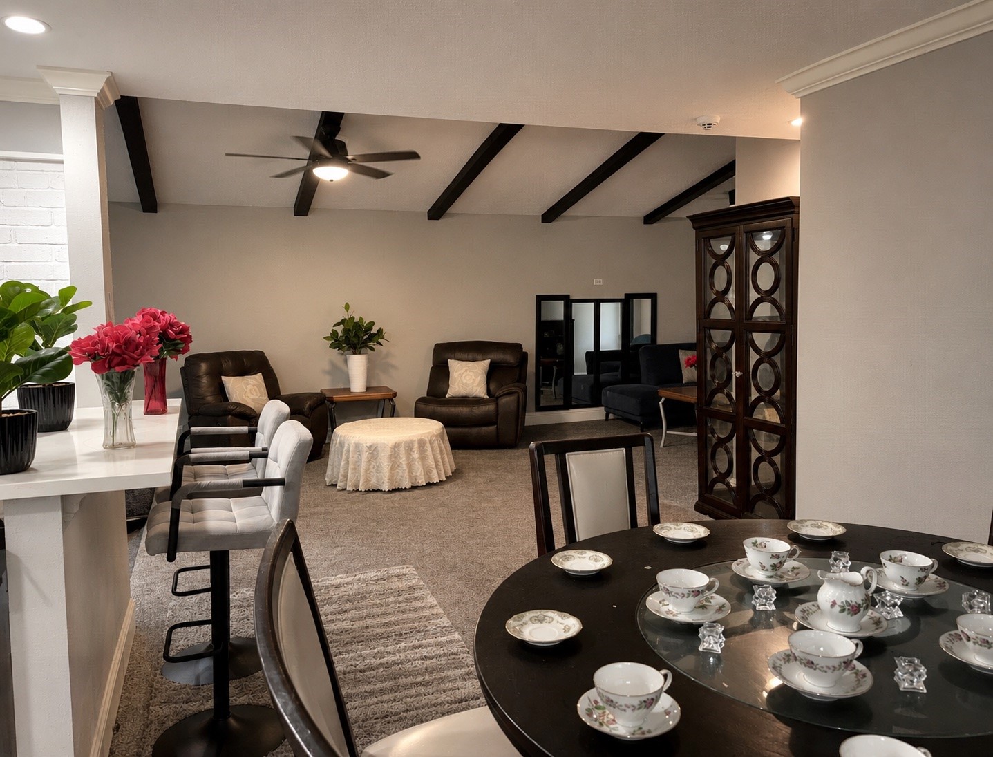 11939 Paramount Lane Houston, TX 77067 - Photo 4 of 9 a view of a dining room with furniture