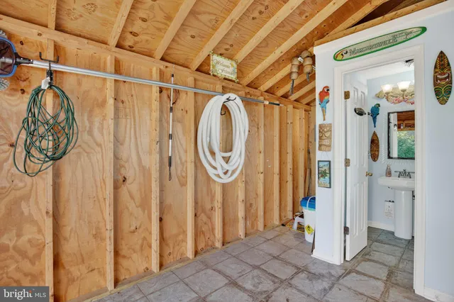 a view of a entryway with wooden floor