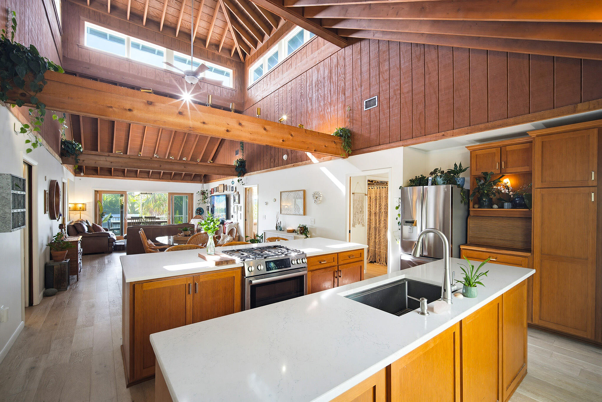 16640 Cypress Road Sugarloaf, FL 33042 - Photo 27 of 86 a kitchen with stainless steel appliances a sink a table and chairs