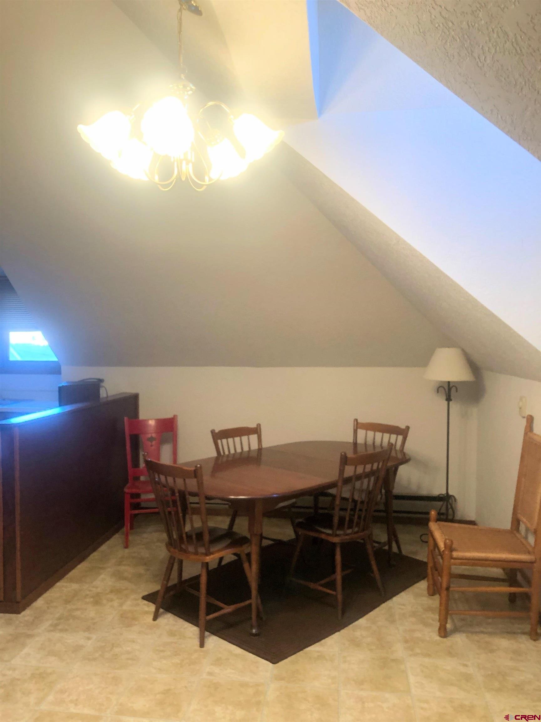 Undisclosed Beaver Creek Road South Fork, CO 81154 - Photo 21 of 26 a view of a dining room with furniture