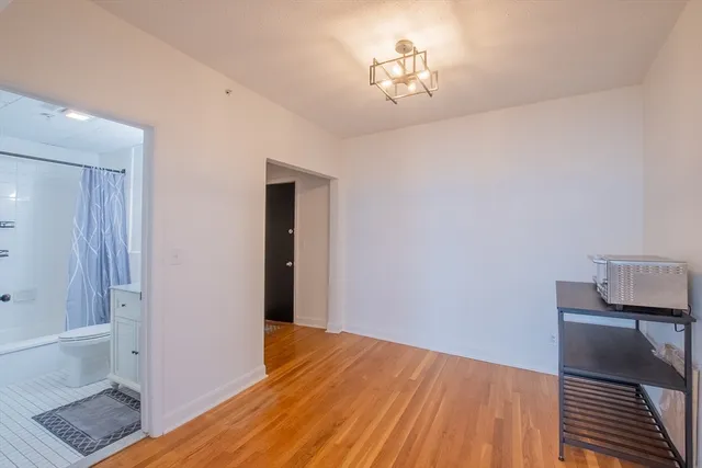 a view of livingroom with furniture and wooden floor