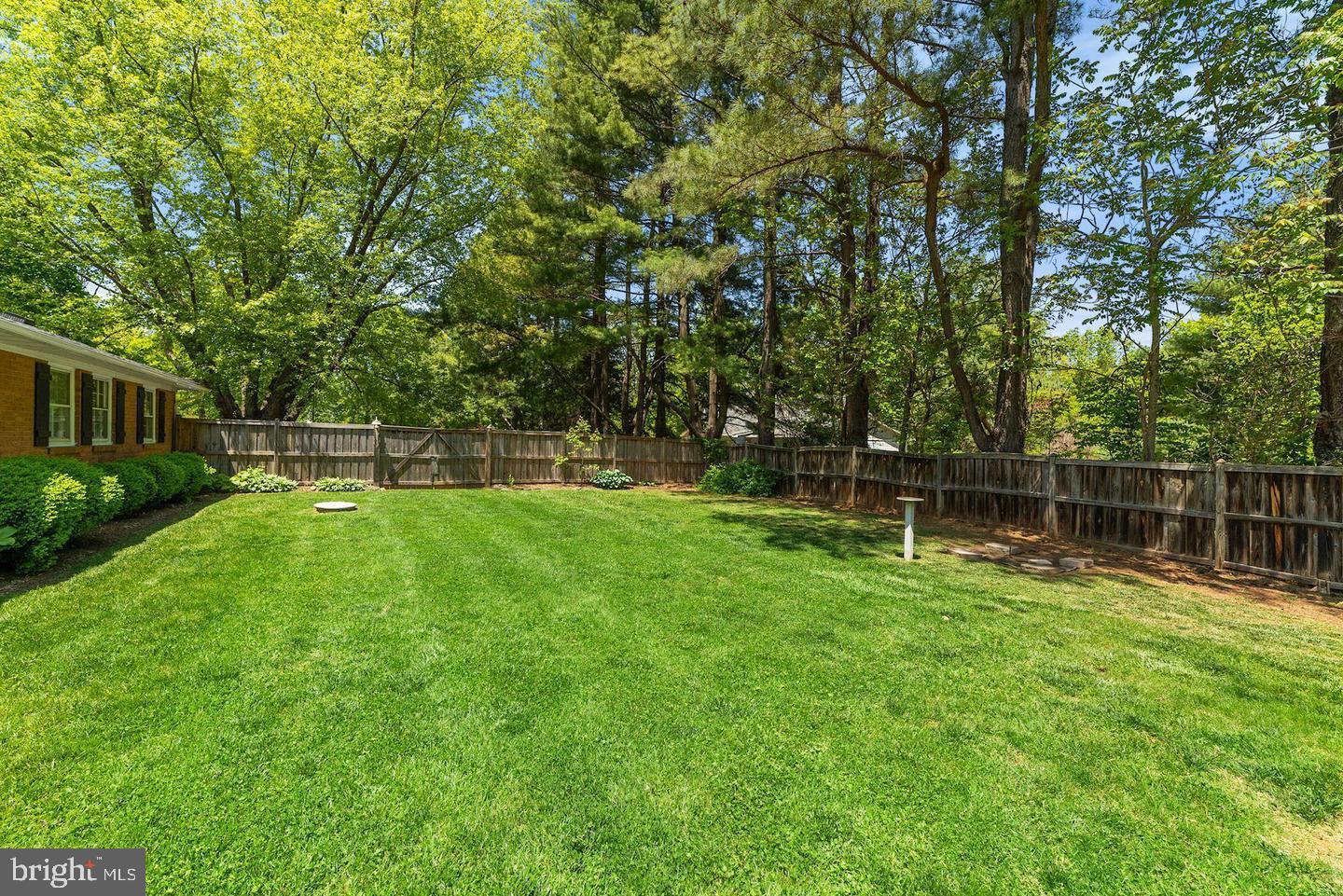 5291 Merry Oaks Road The Plains, VA 20198 - Photo 2 of 9 fenced back yard
