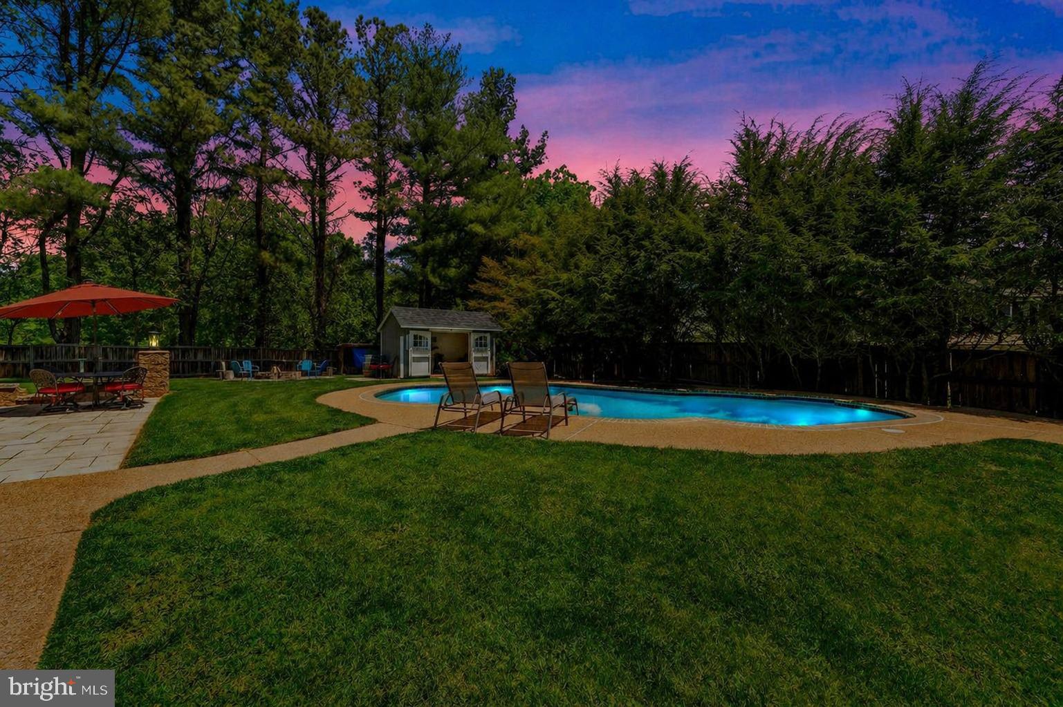 5291 Merry Oaks Road The Plains, VA 20198 - Photo 3 of 9 private in-ground pool