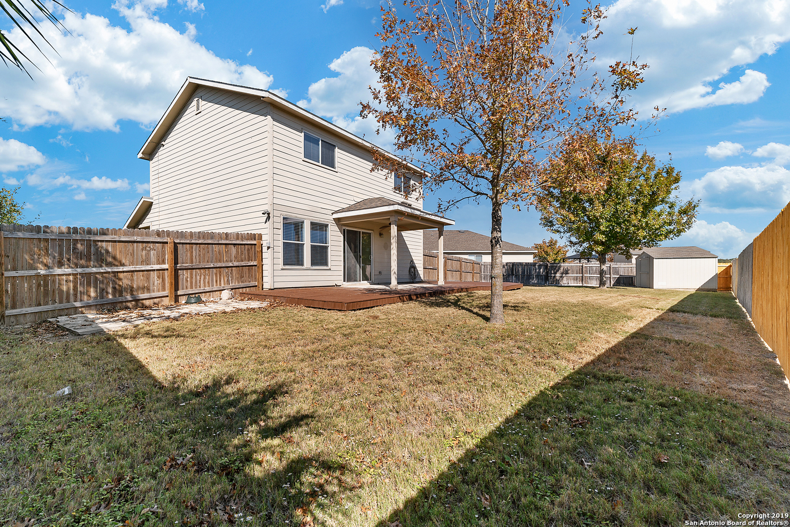264 Cactus Patch Schertz, TX 78154 - Photo 22 of 25 a view of a house with a yard